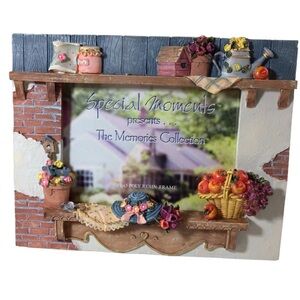 Special Moments Poly Resin Photo Frame 
Windowsill Theme